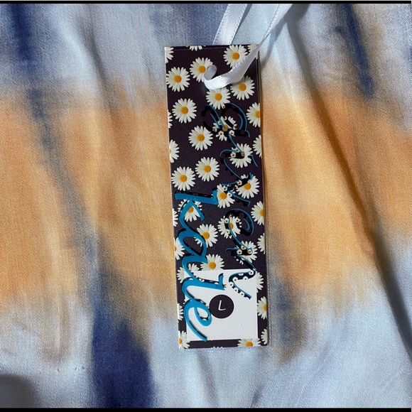 NWT Given Kale Tie Dye Blouse - Picture 11 of 13